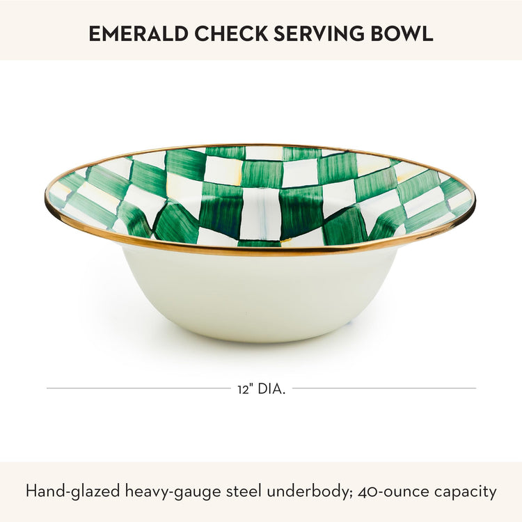 Enamel Serving Bowl