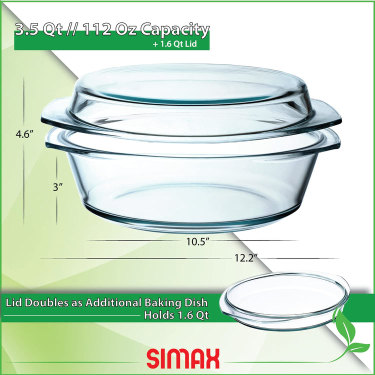 Casserole Dish with Lid