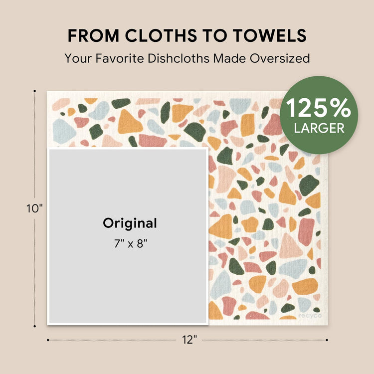 Swedish Dishcloths for Kitchen (4 Count)