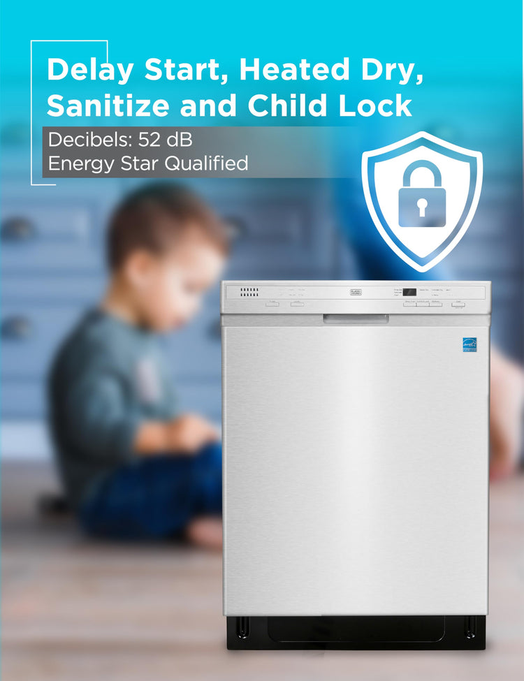 24" Built In Dishwasher