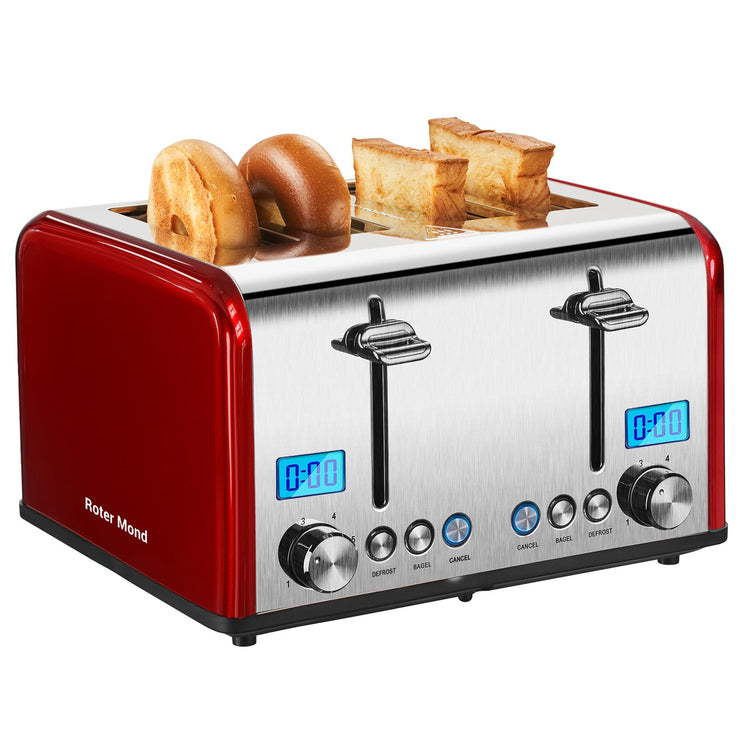 Countdown Stainless Steel 4 Slice Toaster with Bagel