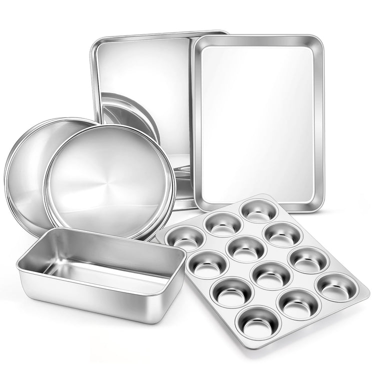 6 Piece Baking Pans set (6 Count)