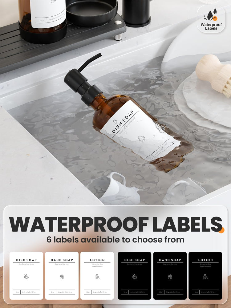 Luxury] Kitchen Soap Dispenser Set