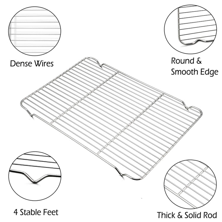Cooling Baking Rack Stainless Steel (2 Count)