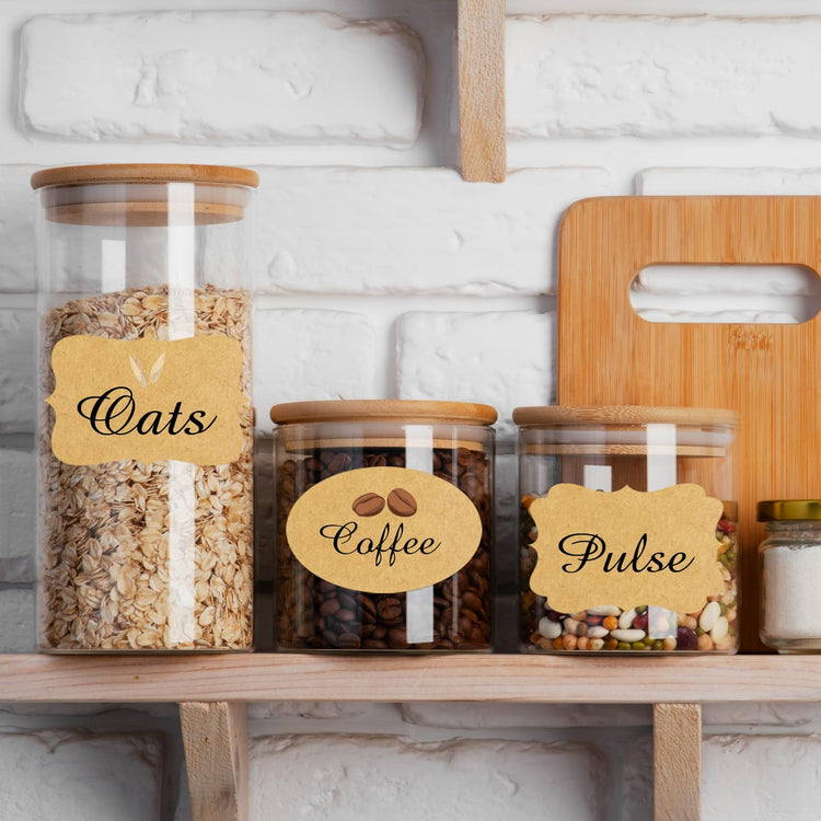 Kraft Labels Stickers