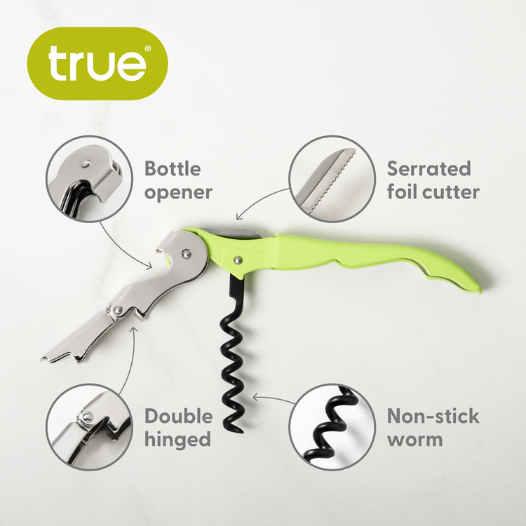 Truetap Double Hinged Waiter's Corkscrew Wine Opener