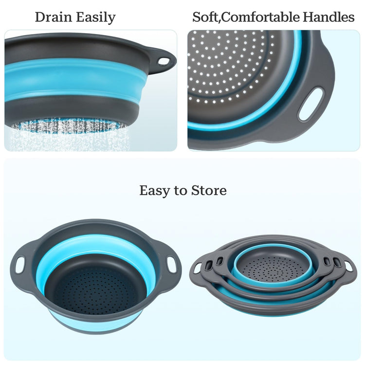 Collapsible Colander 3 (3 Count)