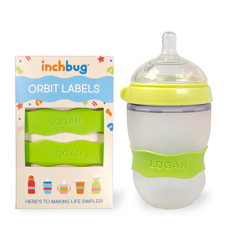 Orbit Labels Silicone Bottle Bands (4 Count)