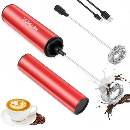 Milk Frother Rechargeable Battery Operated Frother for Coffee