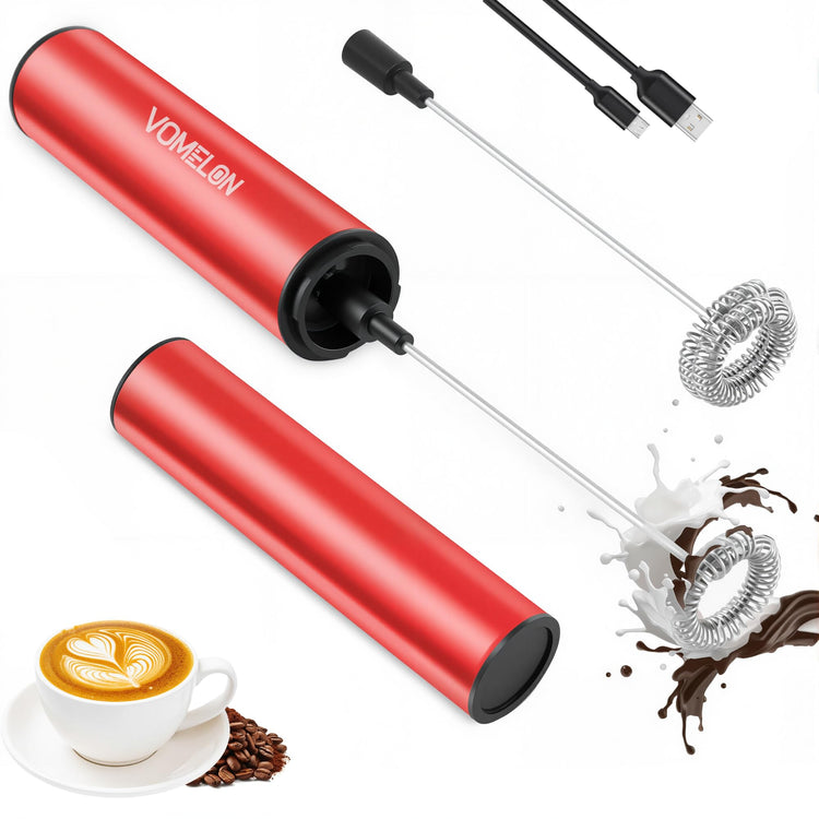 Milk Frother Rechargeable Battery Operated Frother for Coffee