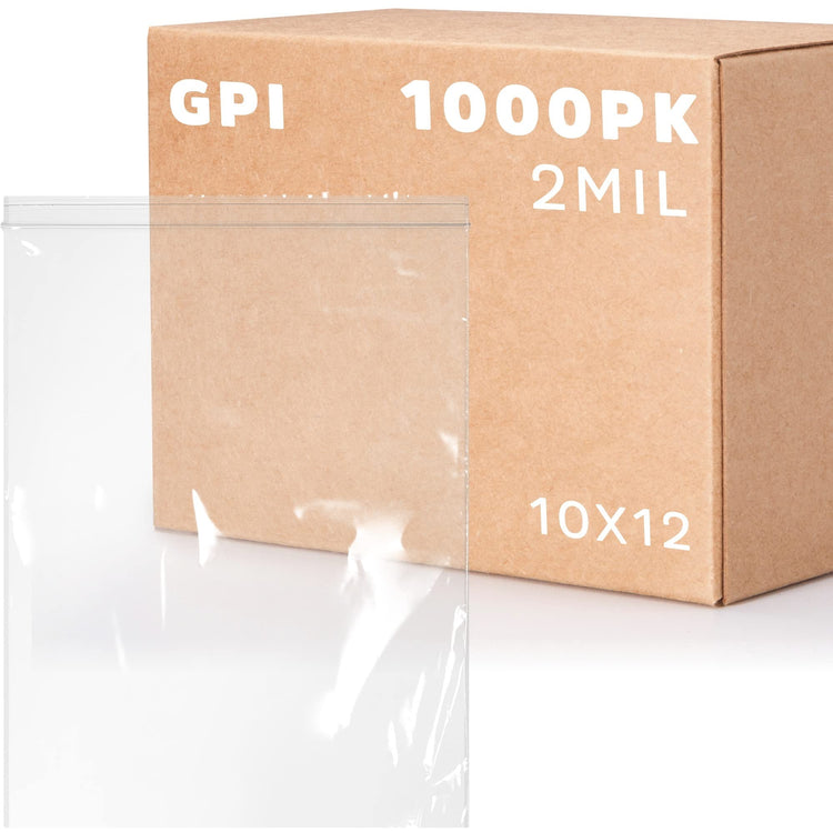 10" x 12" 1 Gallon Zip Bags (1000 Count)