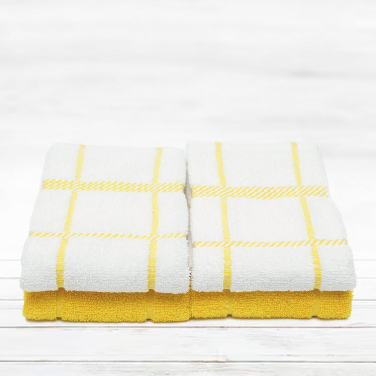 100% Cotton Terry Dish Towels (4 Count)