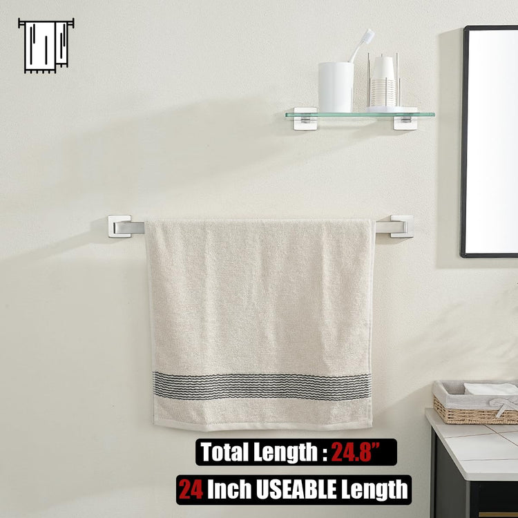 Brushed Towel Bar