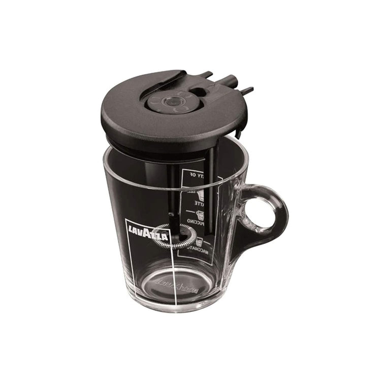 Lavazza Expert Coffee Classy Plus Single Serve ALL-IN-ONE Espresso & Coffee Brewer Machine - LB 400 - (Includes Built-in Milk Vessel/Frother)