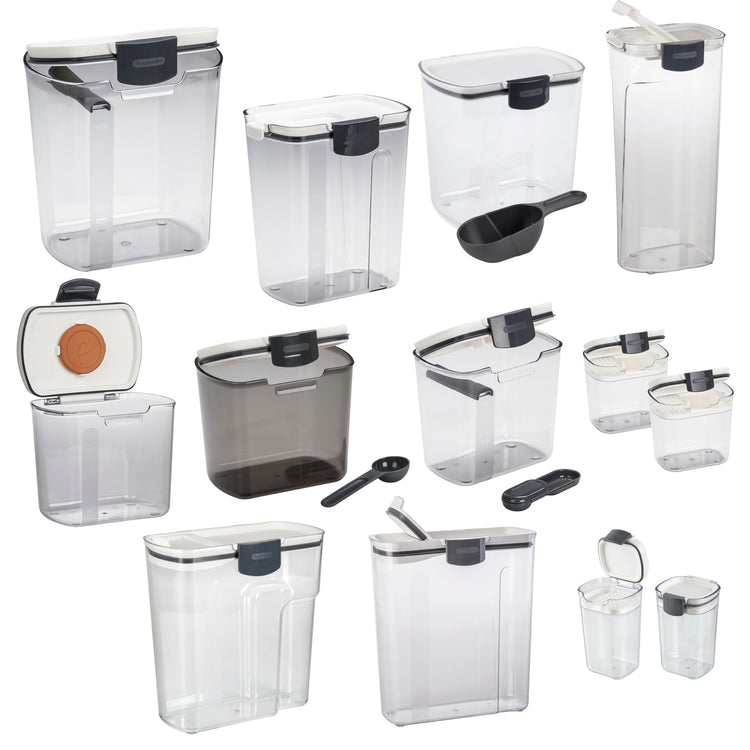 ProKeeper Baker's Airtight Kitchen Storage Canister Container Set for Flour