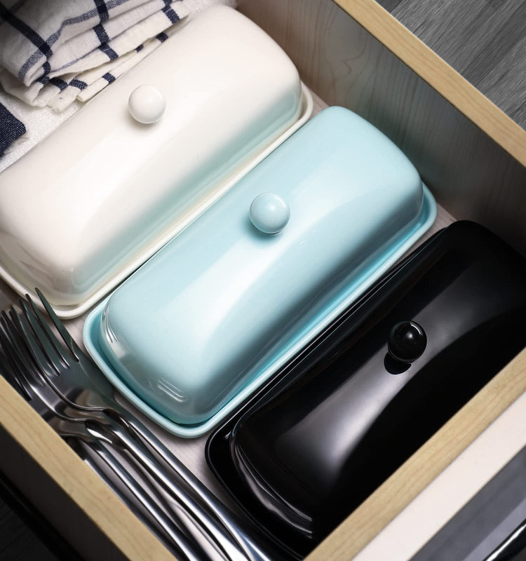 Butter Dish with Lid for Countertop