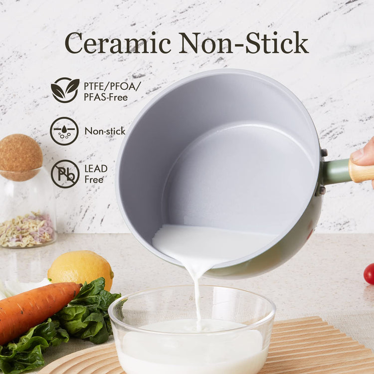 Ceramic Nonstick Sauce Pan