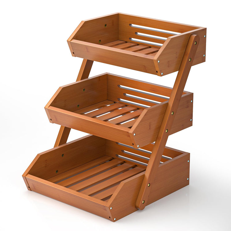 3 Tier Fruit Basket for Kitchen Counter