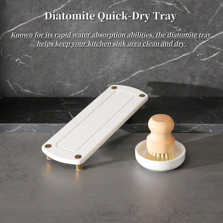Gold Soap Dispenser Set Comes with Stainless Steel Pumps (4 Count)