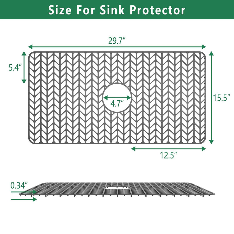 Sink Protectors for Kitchen Mat
