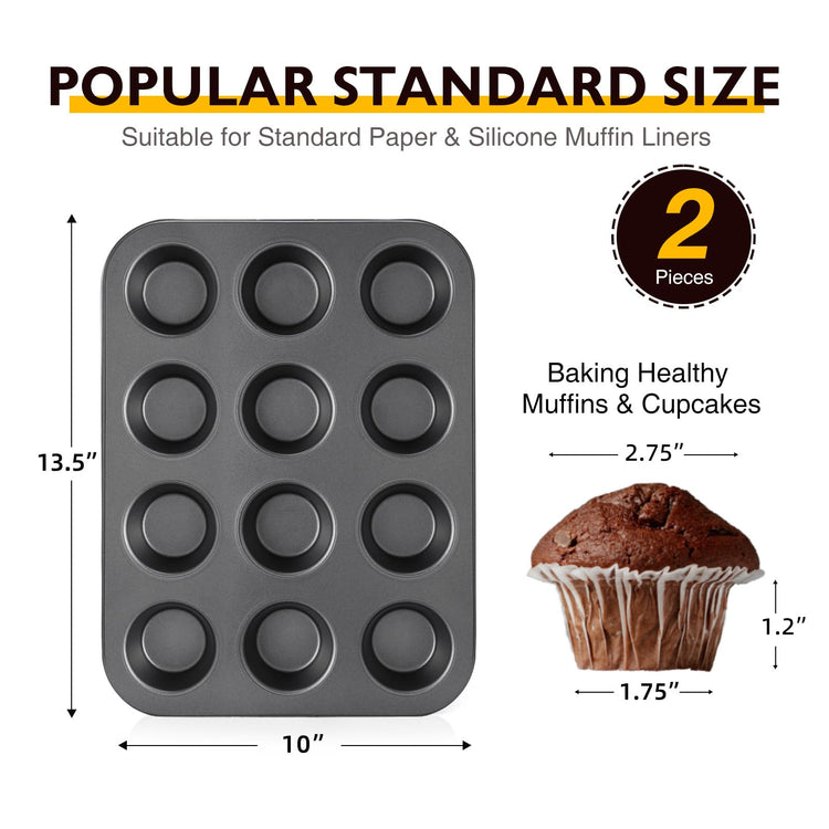 Muffin Pan for Baking (2 Count)