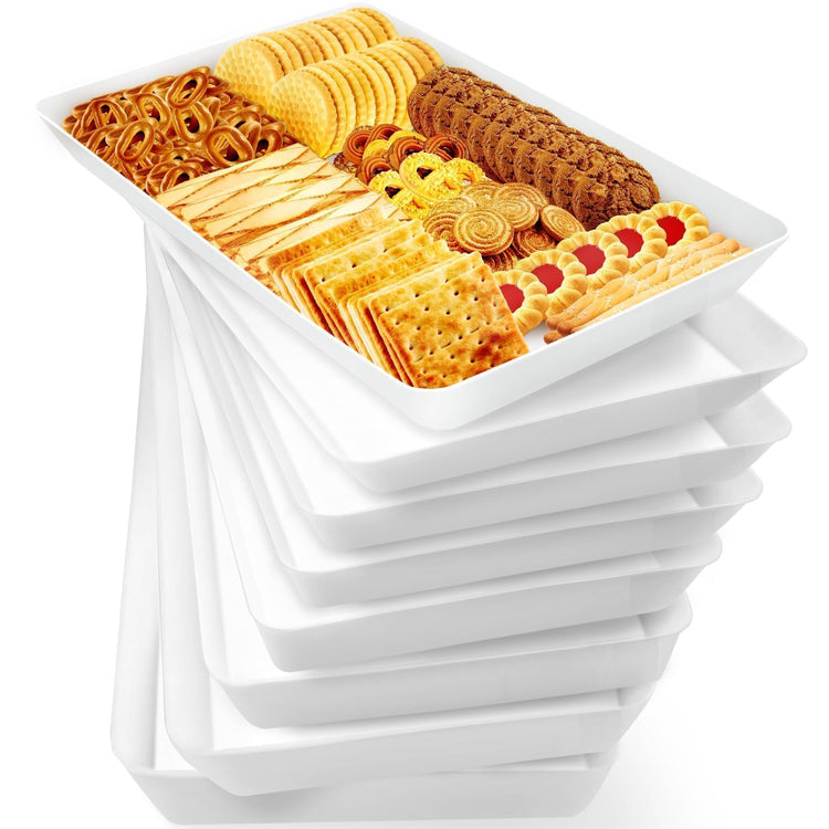 8 pcs Serving Tray for Entertaining (8 Count)