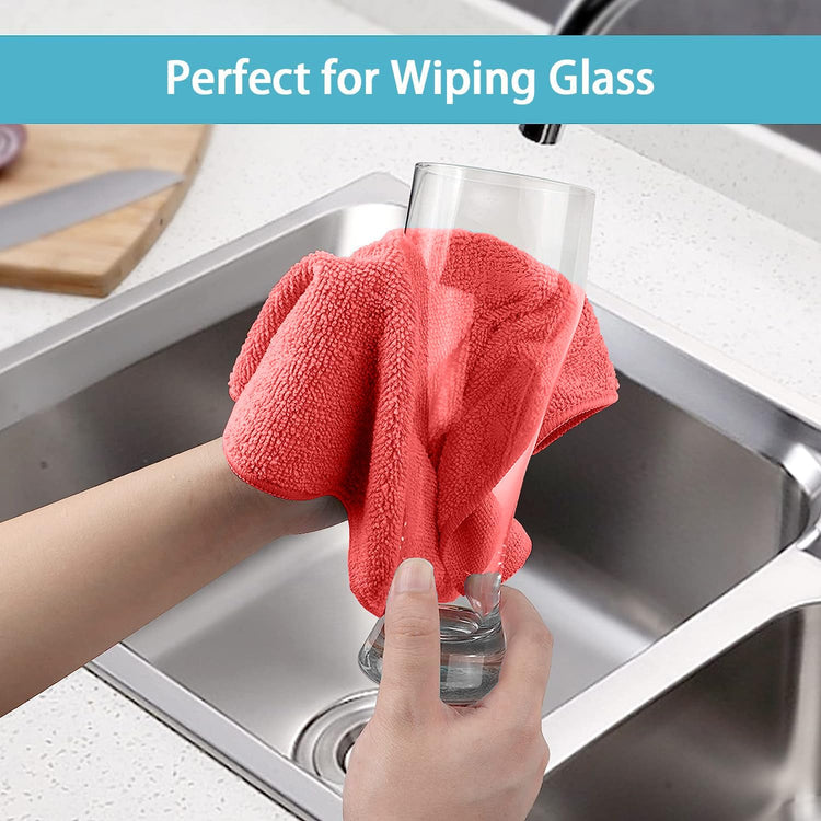 100PK Microfiber Cleaning Cloth (100 Count)