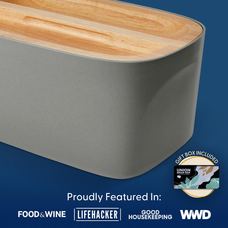 Sonder LA Union Bread Box with Wood Lid