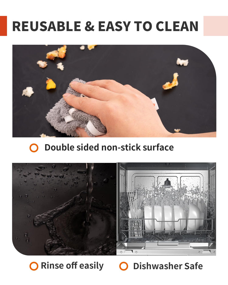 3 Pack Oven Liners for Bottom of Oven (3 Count)