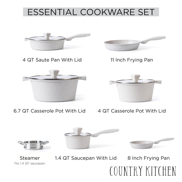 Non Stick Cast Aluminum Cookware Set