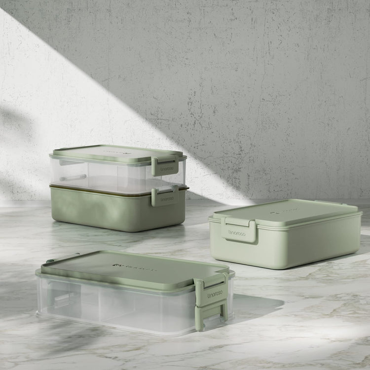 Stackable 2 Tier Adult Bento Box