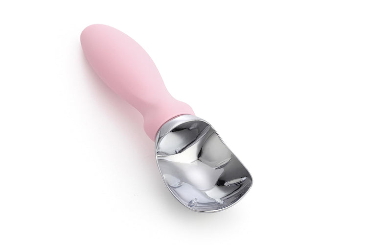 Heavy Duty Ice Cream Scoop with Soft Grip Handle