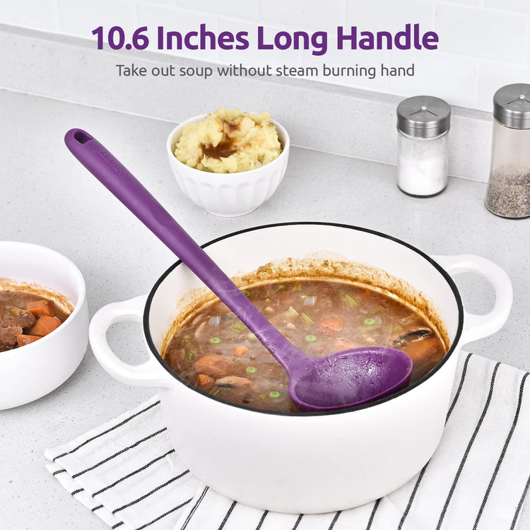 13 inch Silicone Soup Ladle