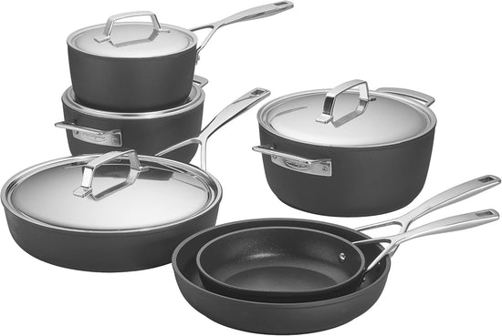 Demeyere AluPro 10-pc Aluminum Nonstick Cookware Set - Nestoria