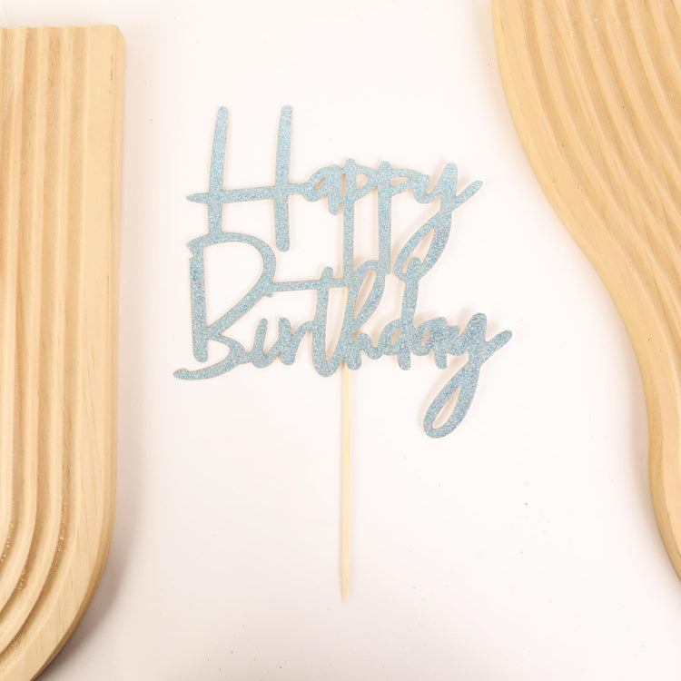 Happy Birthday Cake Topper