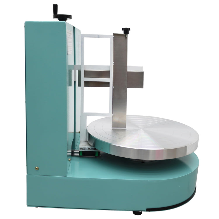 Cake Decorating Coating Machine Cream Spreading Automatic Frosting Turntable with Graduated Scraper 60