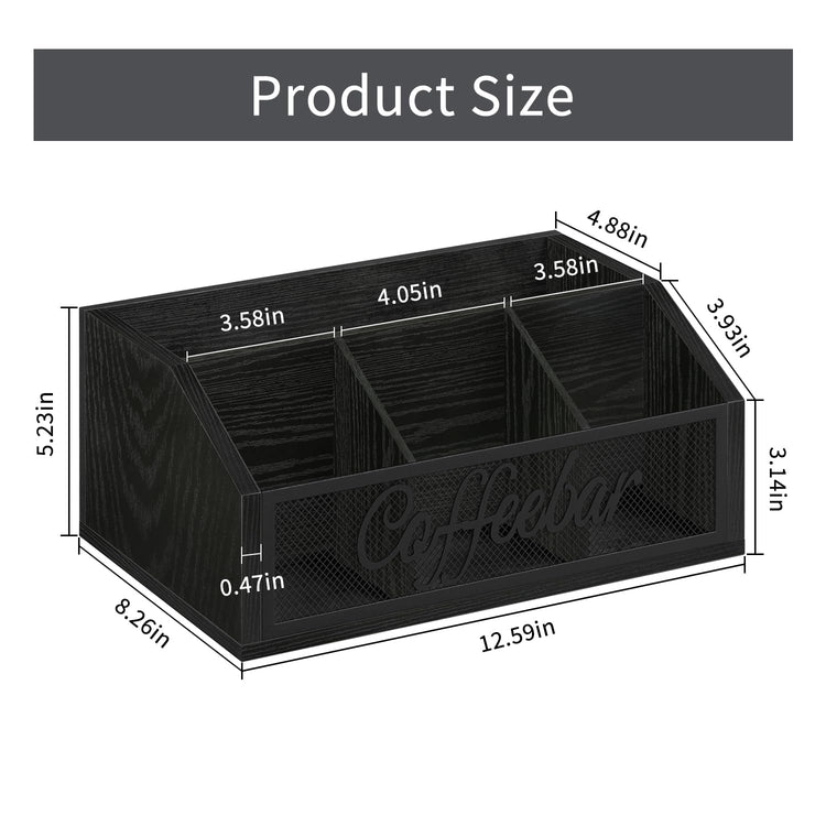Coffee Station Organizer for Countertop