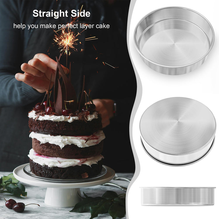 7 Inch Round Cake Pans (3 Count)