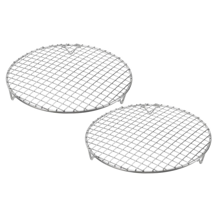 2 Pcs Round Cooking Rack with Legs (2 Count)