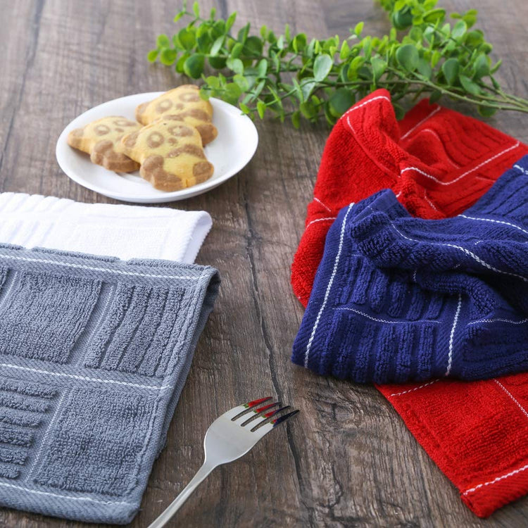 Dish Cloths for Kitchen Washing Dishes (8 Count)