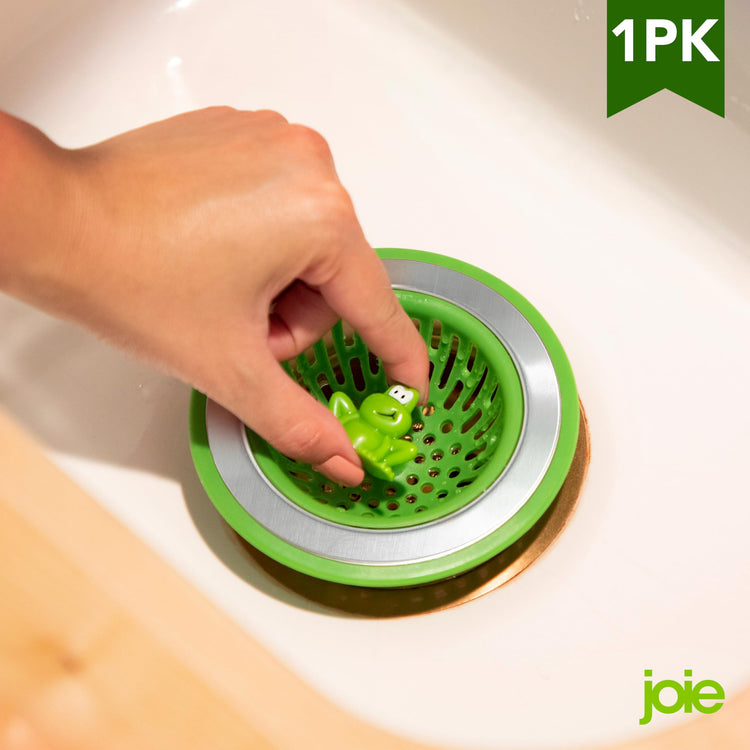 Ribbit Kitchen Sink Strainer Basket Garbage Disposal Drain Cover