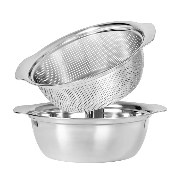304 Stainless Steel Fine Mesh Colander Set (2 Count)