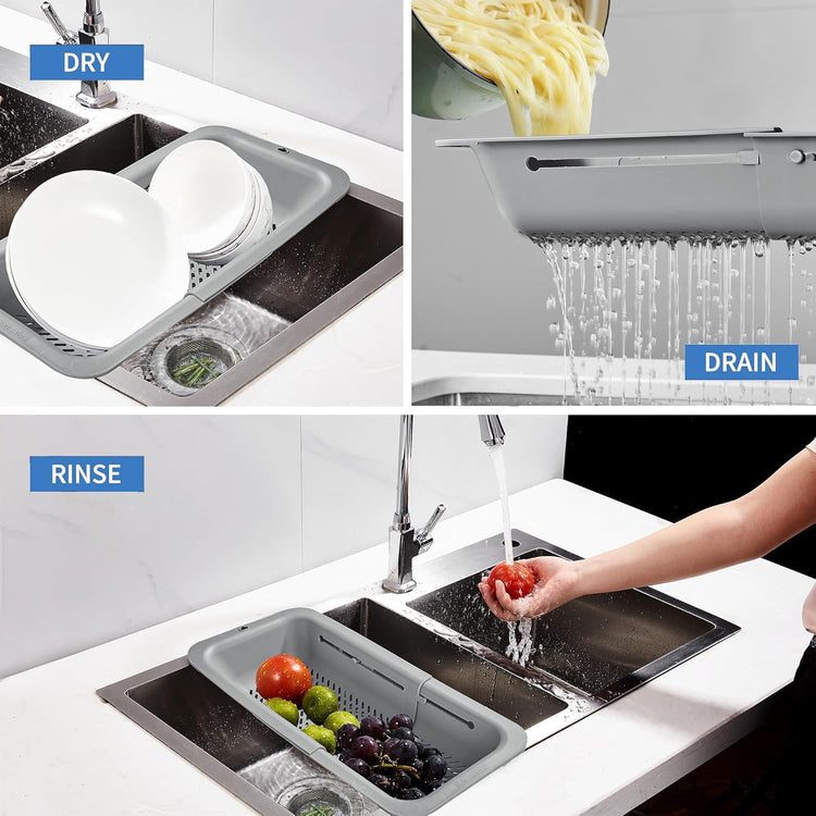 Collapsible Colander for Kitchen