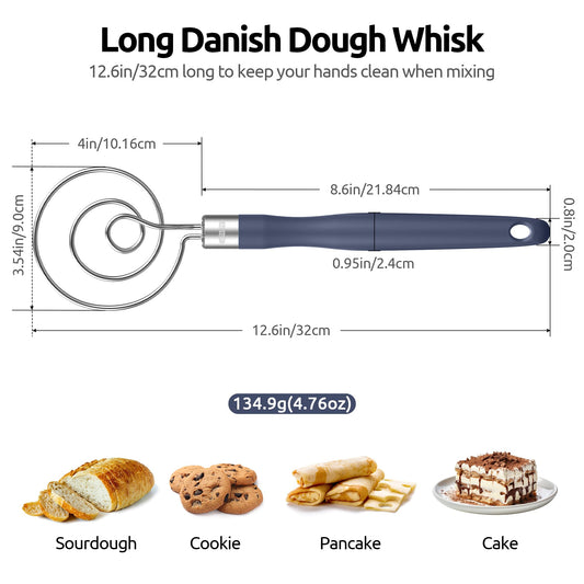 Danish Dough Whisk 18