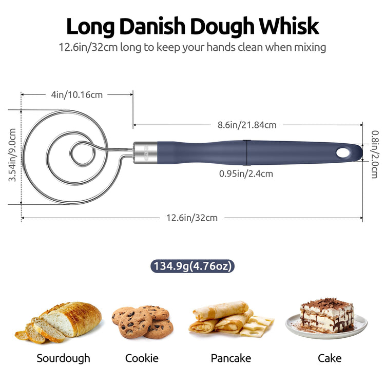 Danish Dough Whisk 18