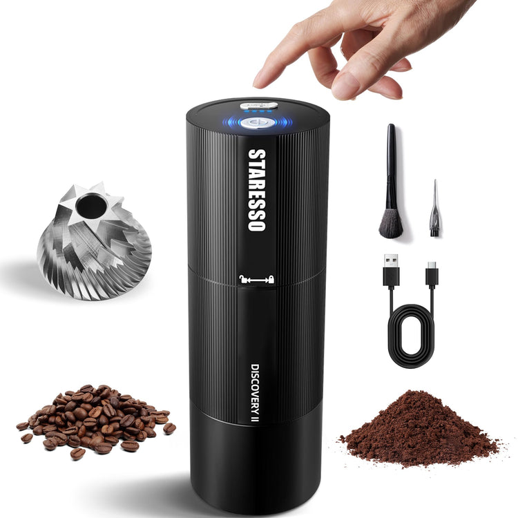 D6E PLUS Portable Electric Coffee Grinder