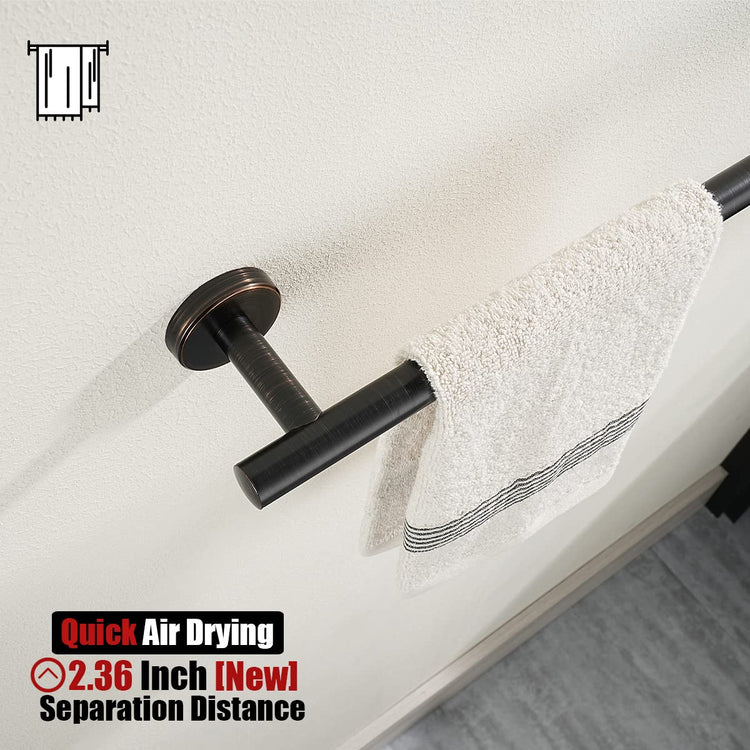 Oil Rubbed Bronze Towel Bar