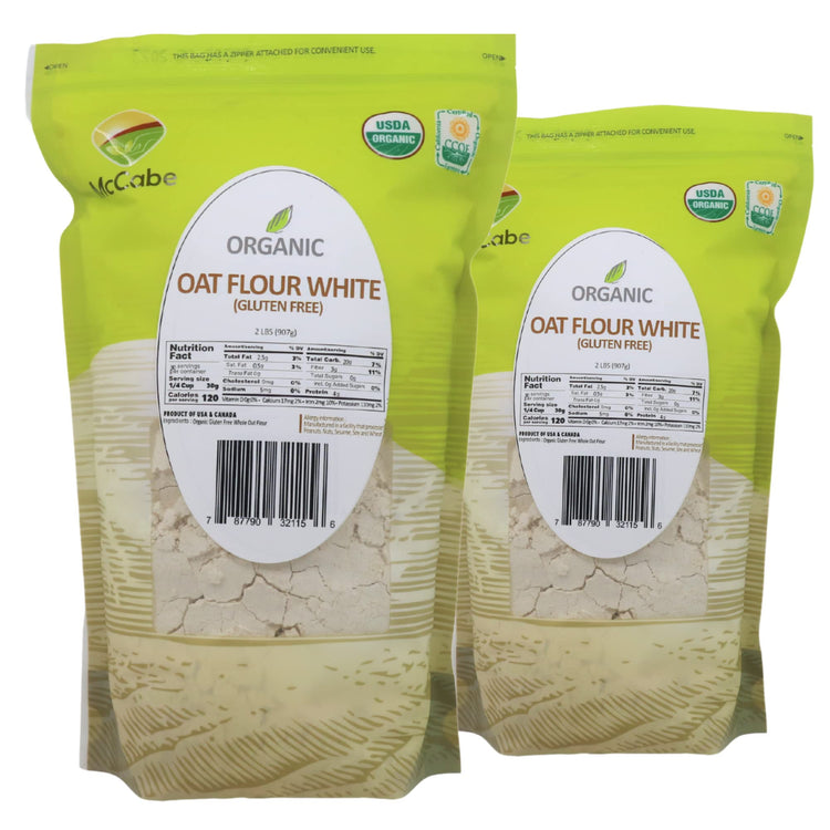 Organic Oat Flour White (64 Ounce)