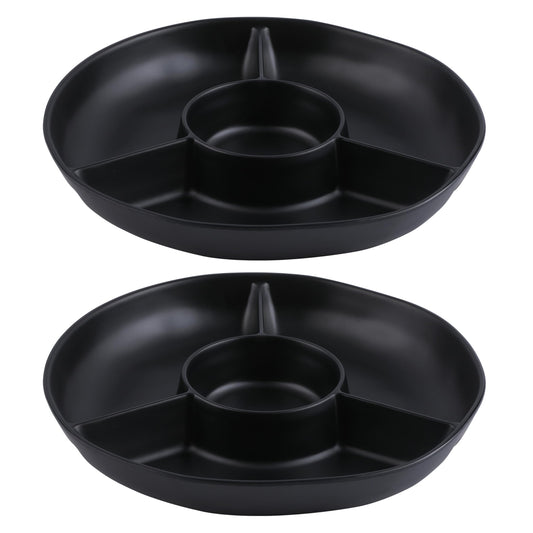 Chip & Dip Serving Tray Set (2 Count)