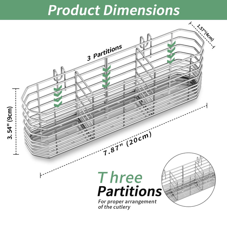304 Stainless Steel Utensil Holder